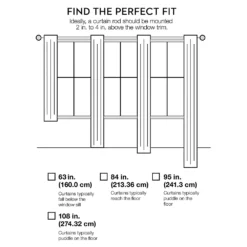 Sonoma Goods For Life™ 1-Panel Landing Window Curtain -Sonoma Goods For Life Shop 2375905 ALT9