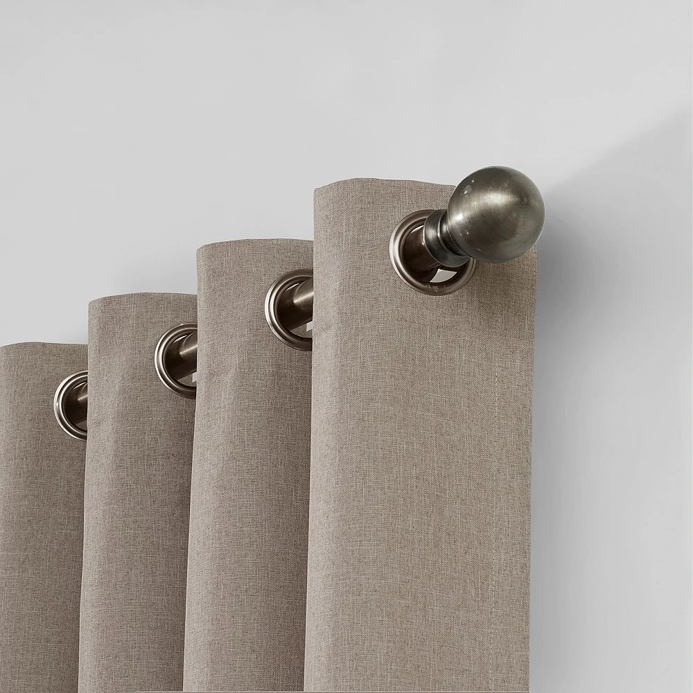 Sonoma Goods For Life® Ultimate Performance 2-Pack Rockport 100% Blackout Curtain Sonoma Goods For Life® Ultimate Performance 2-Pack Rockport 100% Blackout Curtain -Sonoma Goods For Life Shop 3498362 ALT4