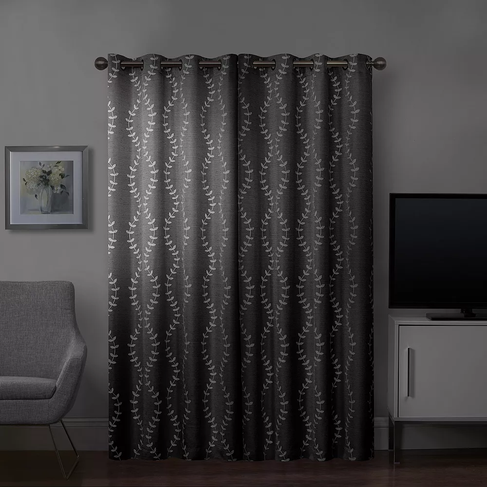 Sonoma Goods For Life® Ultimate Performance 2-Pack Lindley Embroidered 100% Blackout Curtain Sonoma Goods For Life® Ultimate Performance 2-Pack Lindley Embroidered 100% Blackout Curtain -Sonoma Goods For Life Shop 3498939 ALT
