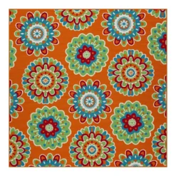 Sonoma Goods For Life® Floral Medallion Indoor/Outdoor Area And Throw Rug -Sonoma Goods For Life Shop 3513100 ALT2