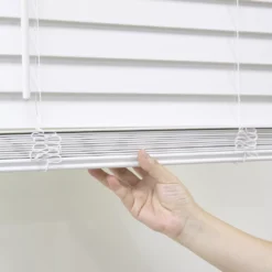 Sonoma Goods For Life® Cordless Faux Wood Blind - 64" Length 4 Sonoma Goods For Life® Cordless Faux Wood Blind - 64" Length -Sonoma Goods For Life Shop 3598915 ALT2