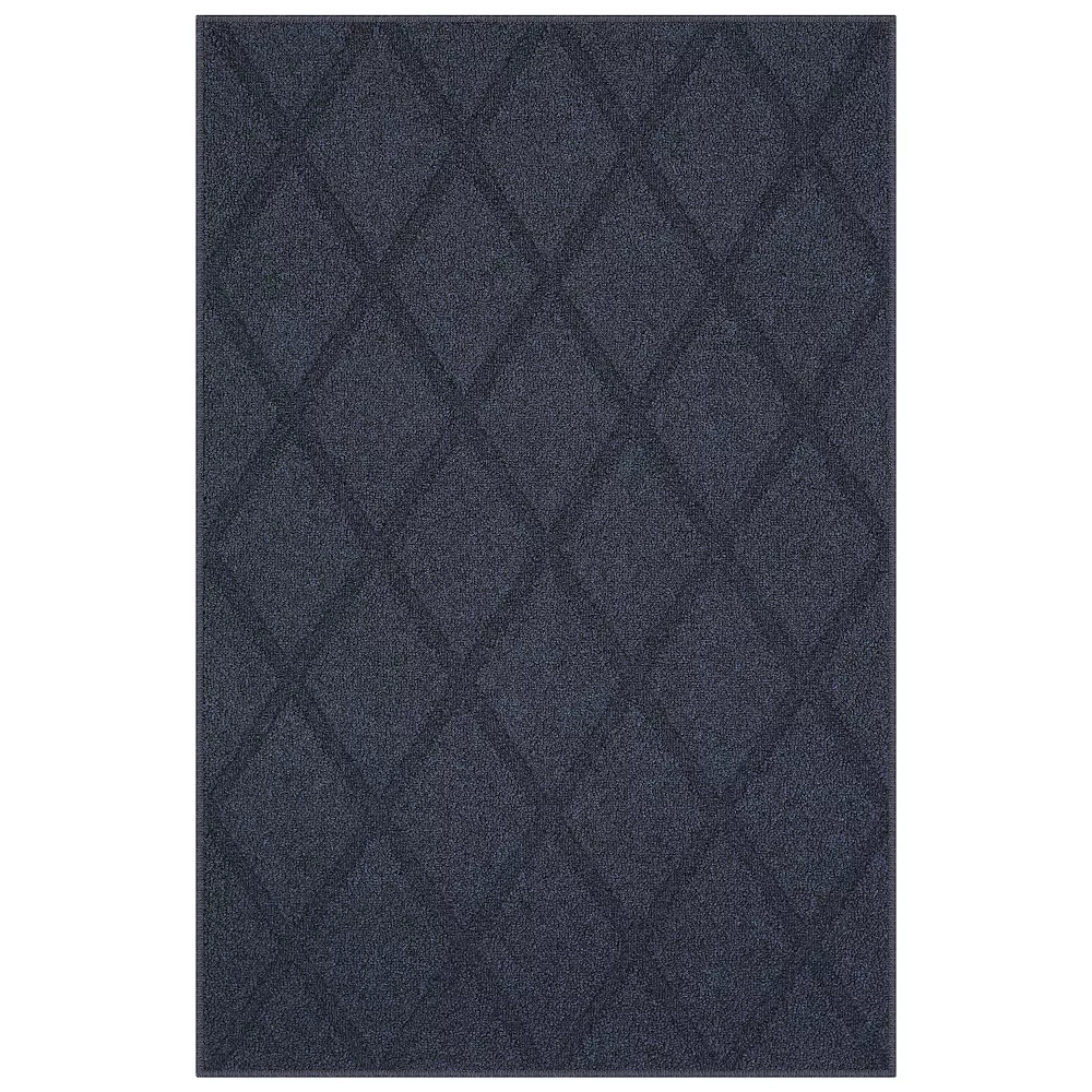 Sonoma Goods For Life® Solid Diamond Area & Washable Throw Rug Sonoma Goods For Life® Solid Diamond Area & Washable Throw Rug -Sonoma Goods For Life Shop 3644711 Navy Mingled