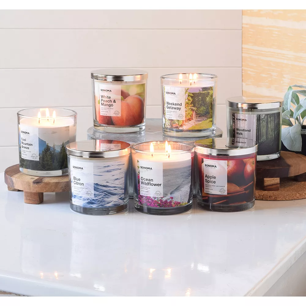 Sonoma Goods For Life® 14-oz. Ocean Wild Flowers Candle Jar Sonoma Goods For Life® 14-oz. Ocean Wild Flowers Candle Jar -Sonoma Goods For Life Shop 4227937 ALT3