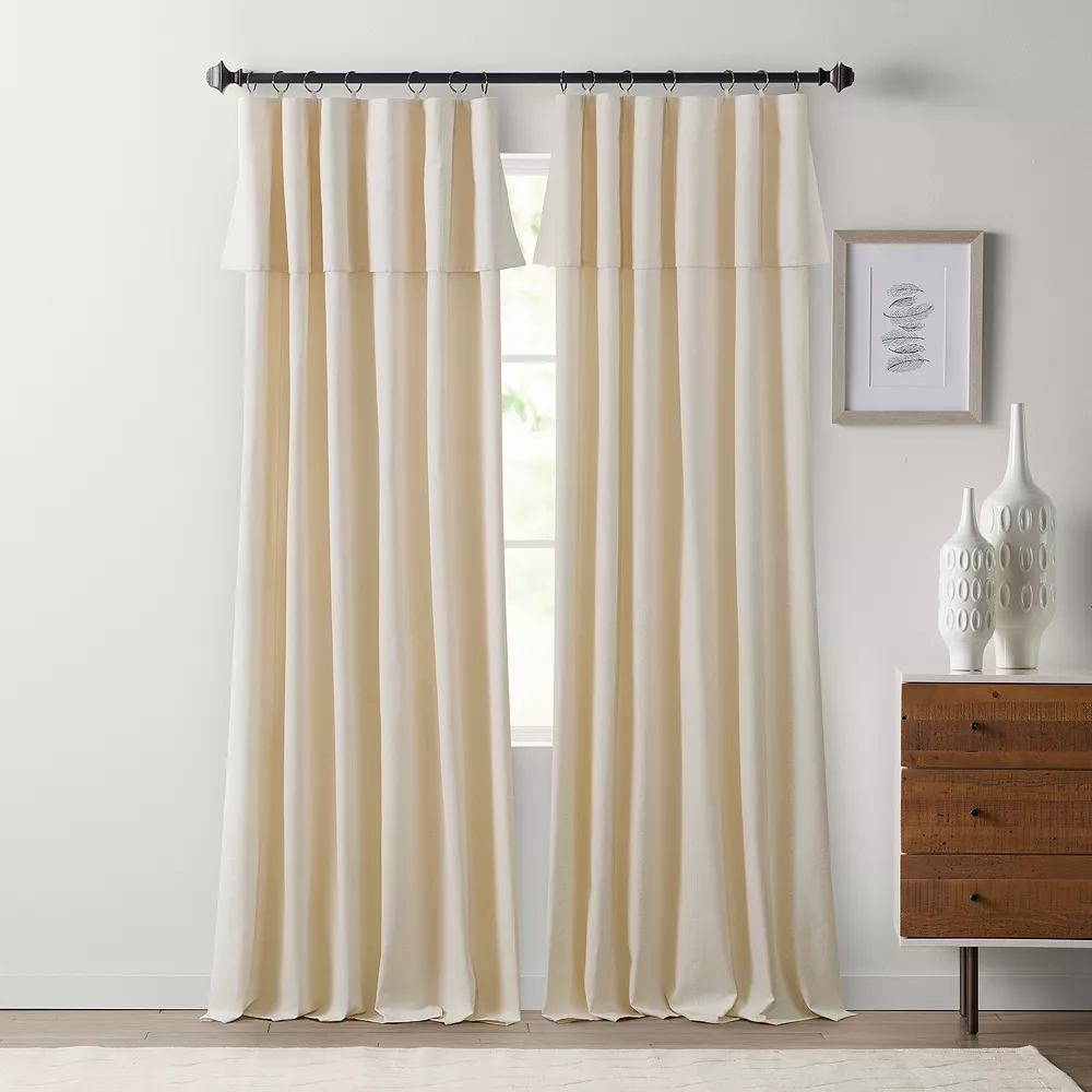 Sonoma Goods For Life® Reeve Valance Sonoma Goods For Life® Reeve Valance -Sonoma Goods For Life Shop 4503725 Ivory