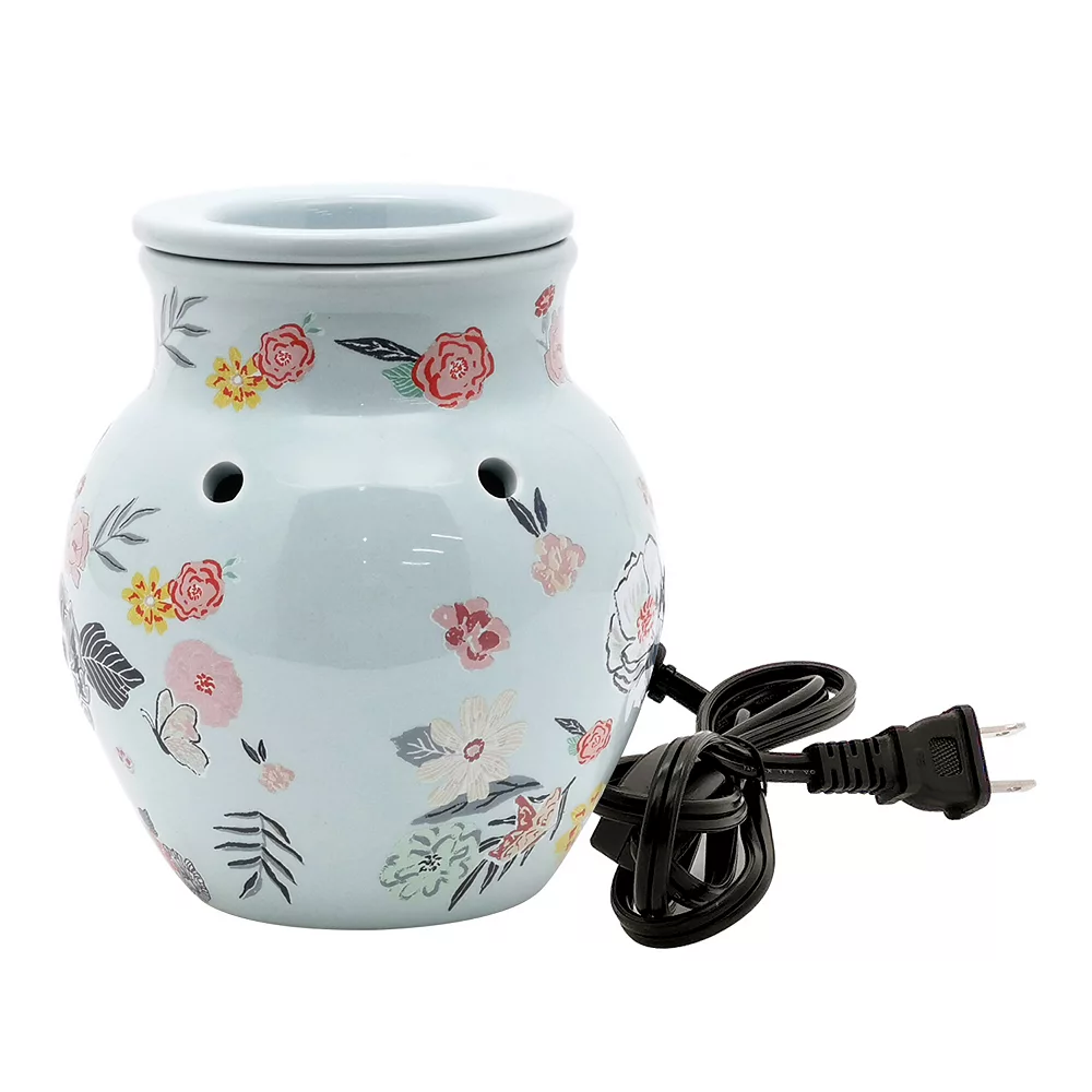 Sonoma Goods For Life® Floral Wax Melt Warmer Sonoma Goods For Life® Floral Wax Melt Warmer -Sonoma Goods For Life Shop 4581990 ALT2