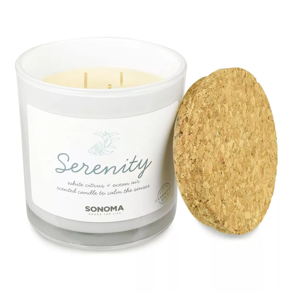 Sonoma Goods For Life® 13-oz. Serenity White Citrus & Ocean Air 3-Wick Jar Candle Sonoma Goods For Life® 13-oz. Serenity White Citrus & Ocean Air 3-Wick Jar Candle -Sonoma Goods For Life Shop 4845464