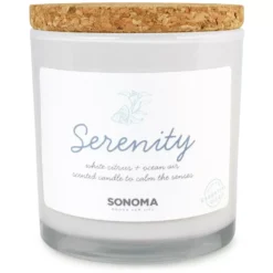 Sonoma Goods For Life® 13-oz. Serenity White Citrus & Ocean Air 3-Wick Jar Candle 4 Sonoma Goods For Life® 13-oz. Serenity White Citrus & Ocean Air 3-Wick Jar Candle -Sonoma Goods For Life Shop 4845464 ALT2