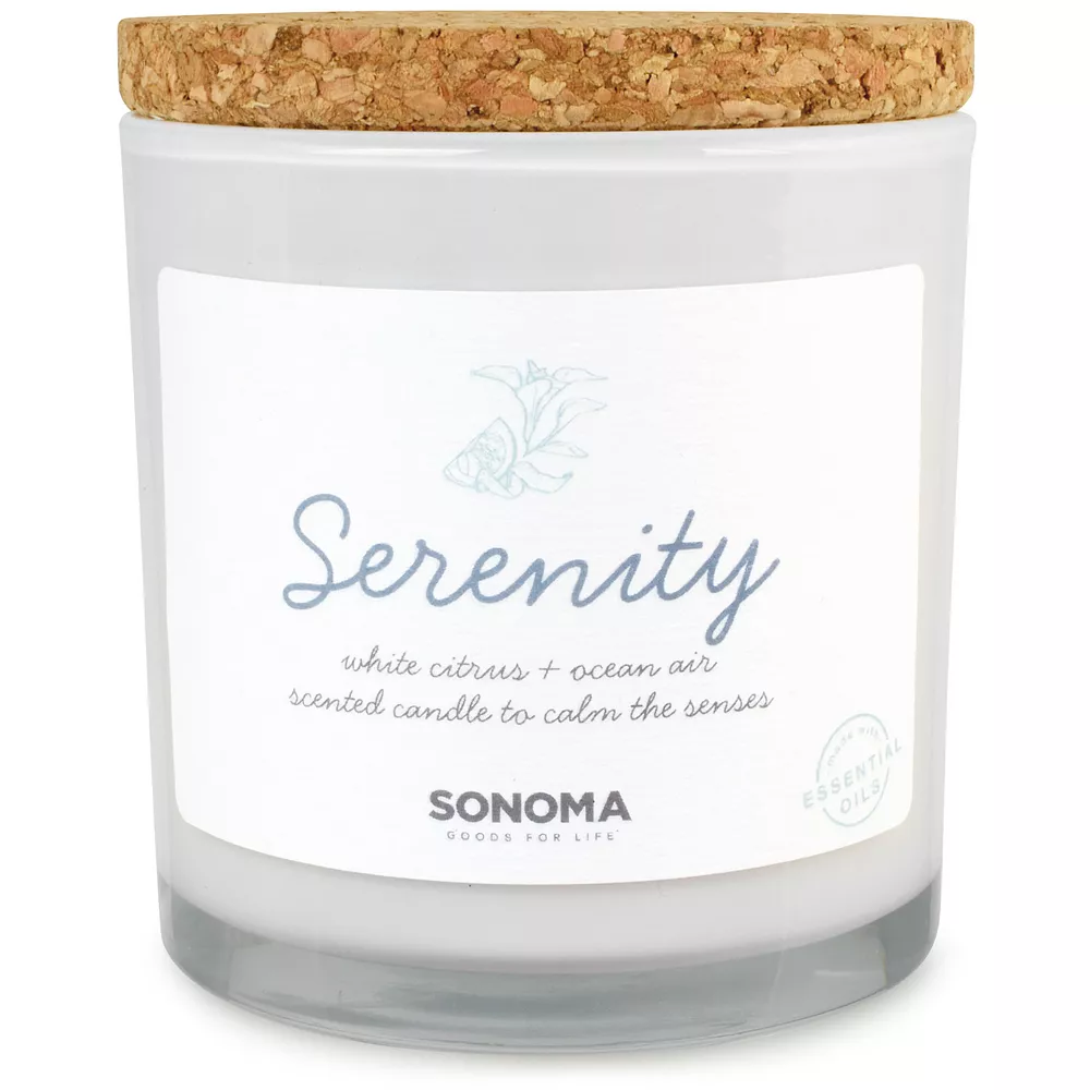 Sonoma Goods For Life® 13-oz. Serenity White Citrus & Ocean Air 3-Wick Jar Candle Sonoma Goods For Life® 13-oz. Serenity White Citrus & Ocean Air 3-Wick Jar Candle -Sonoma Goods For Life Shop 4845464 ALT2