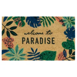 Sonoma Goods For Life® Welcome To Paradise Coir Doormat - 18'' X 30''
