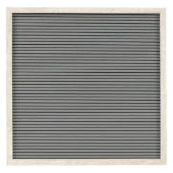 Sonoma Goods For Life® 12" X 12" Letterboard Gray Slates With White Frame