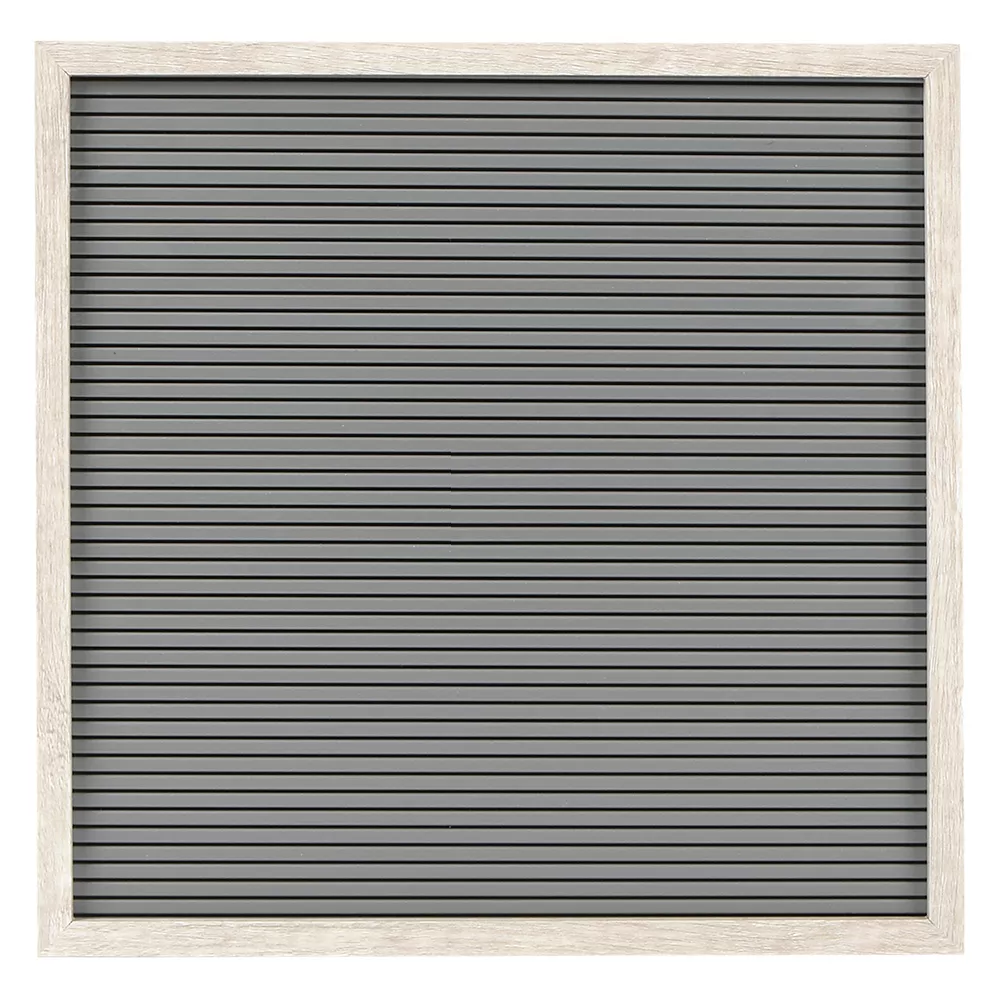 Sonoma Goods For Life® 12" x 12" Letterboard Gray Slates with White Frame Sonoma Goods For Life® 12" X 12" Letterboard Gray Slates With White Frame -Sonoma Goods For Life Shop 5281594