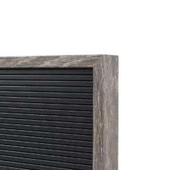 Sonoma Goods For Life® 12" X 12" Letterboard Black Slats With Gray Frame 4 Sonoma Goods For Life® 12" X 12" Letterboard Black Slats With Gray Frame -Sonoma Goods For Life Shop 5281595 ALT2