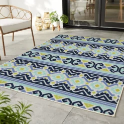 Sonoma Goods For Life® Global Stripe Indoor Outdoor Rug -Sonoma Goods For Life Shop 5476360 ALT2