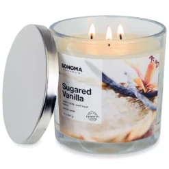 Sonoma Goods For Life® Sugared Vanilla 14-oz. Candle Jar -Sonoma Goods For Life Shop 5494077 ALT2