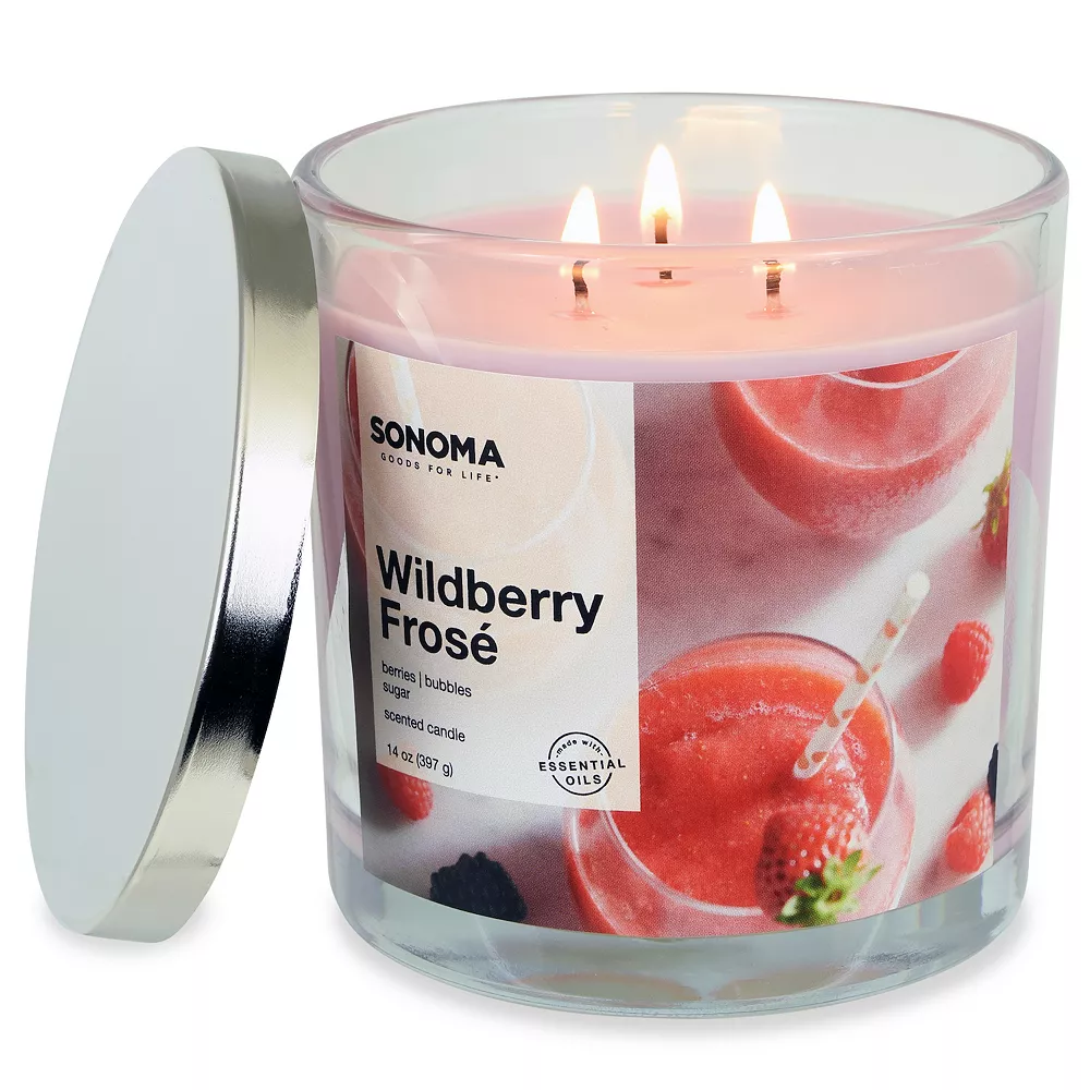 Sonoma Goods For Life® Wildberry Frosé 14-oz. Candle Jar Sonoma Goods For Life® Wildberry Frosé 14-oz. Candle Jar -Sonoma Goods For Life Shop 5494083 ALT2