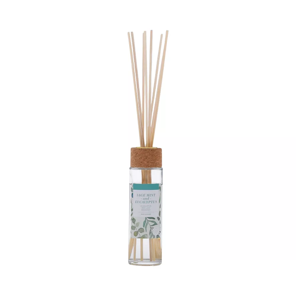 Sonoma Goods For Life® Eucalyptus & Mint Leaf Reed Diffuser 11-piece Set Sonoma Goods For Life® Eucalyptus & Mint Leaf Reed Diffuser 11-piece Set -Sonoma Goods For Life Shop 5529587