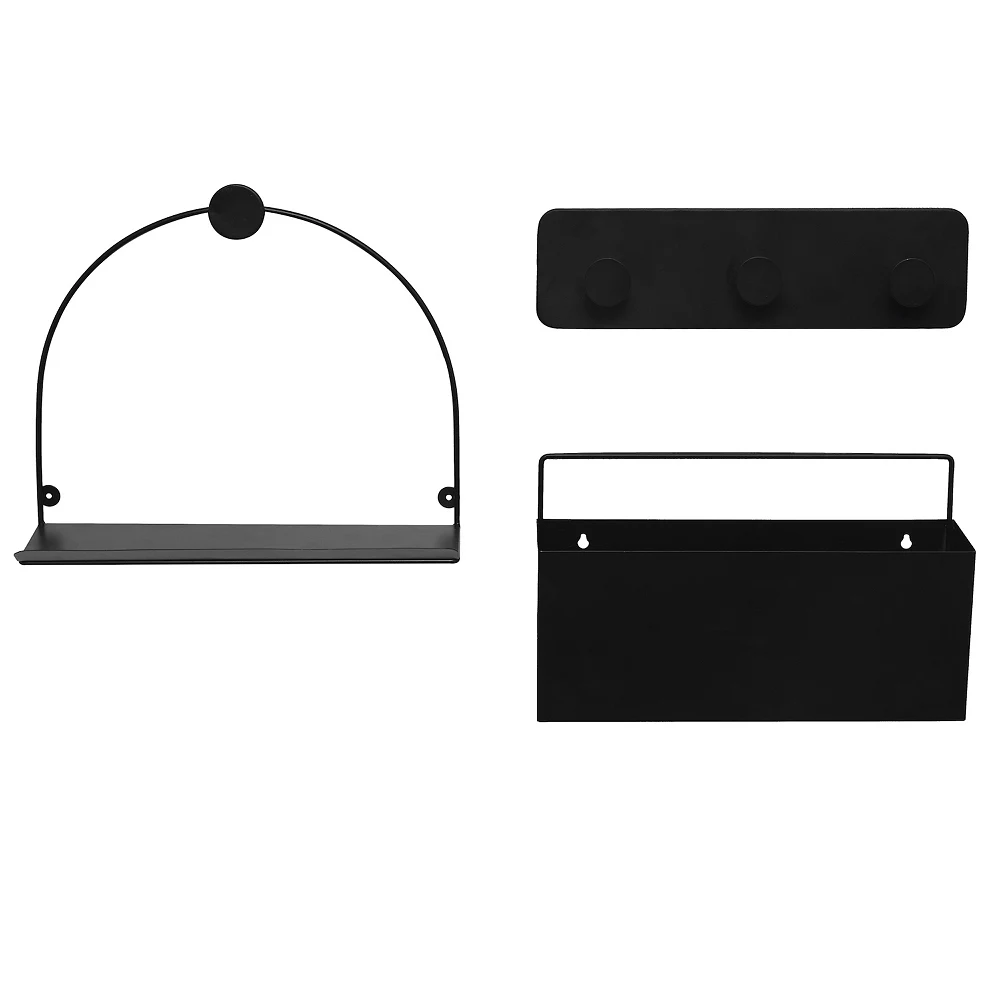 Sonoma Goods For Life® Hooks, Basket, & Wall Shelf 3-piece Set Sonoma Goods For Life® Hooks, Basket, & Wall Shelf 3-piece Set -Sonoma Goods For Life Shop 5548440