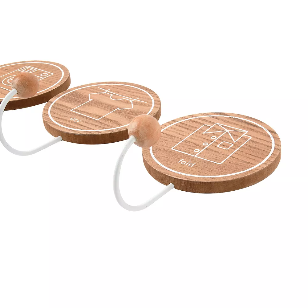 Sonoma Goods For Life® Laundry Wall Hook 3-piece Set Sonoma Goods For Life® Laundry Wall Hook 3-piece Set -Sonoma Goods For Life Shop 5584408 ALT2