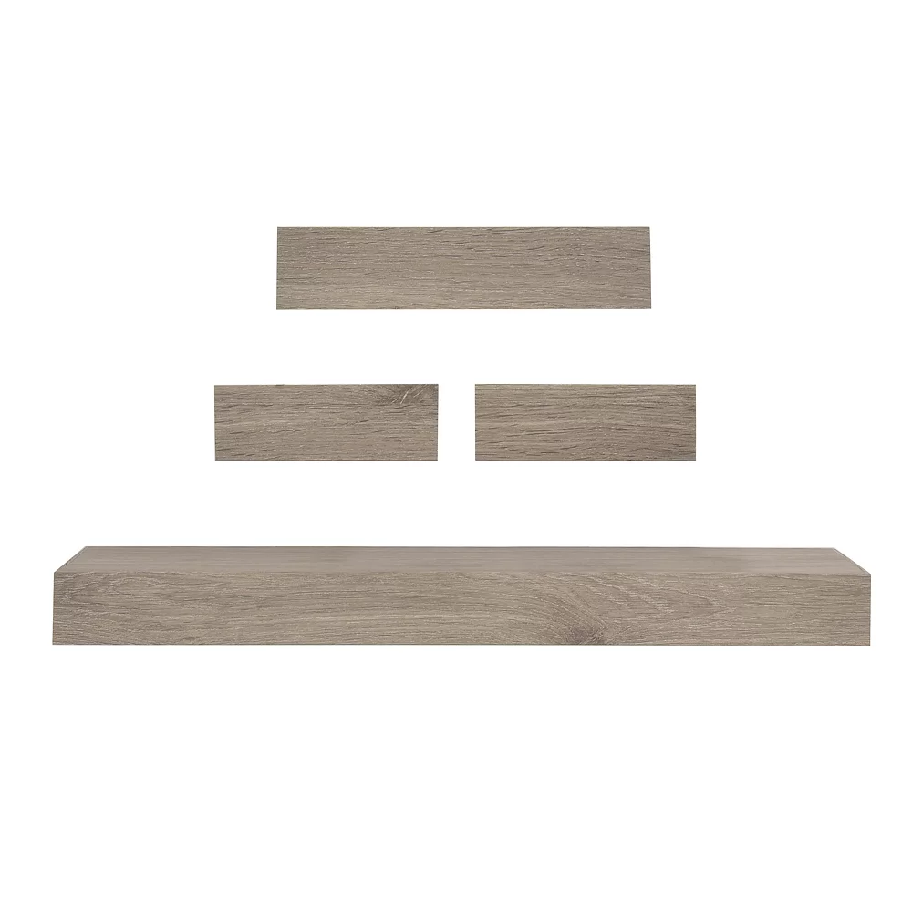 Sonoma Goods For Life® Gray Wash Ledge Wall Shelf 4-piece Set Sonoma Goods For Life® Gray Wash Ledge Wall Shelf 4-piece Set -Sonoma Goods For Life Shop 5626524