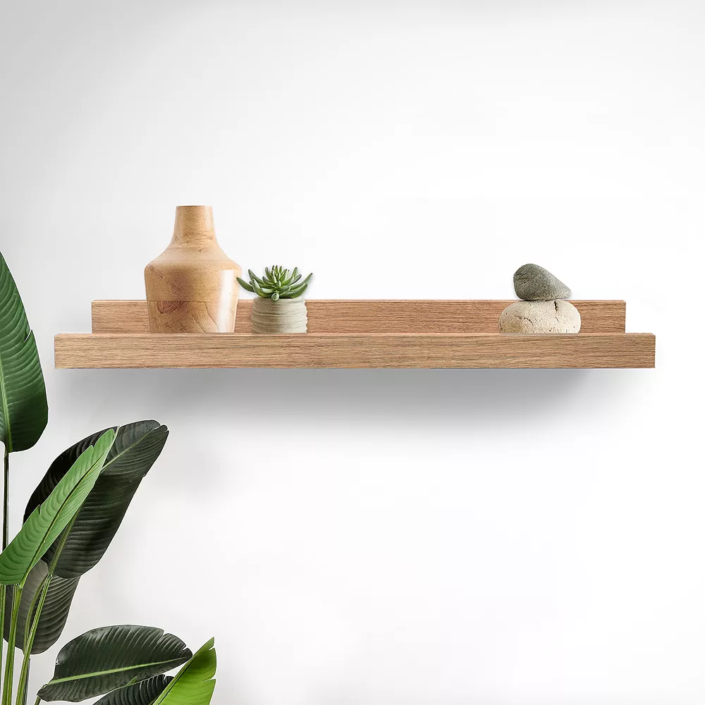 Sonoma Goods For Life® Brown Single Ledge Shelf Wall Decor Sonoma Goods For Life® Brown Single Ledge Shelf Wall Decor -Sonoma Goods For Life Shop 5626525 ALT