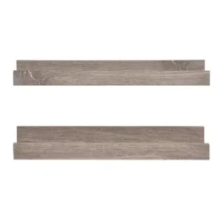 Sonoma Goods For Life® Gray Ledge Shelf Wall Decor 2-piece Set 4 Sonoma Goods For Life® Gray Ledge Shelf Wall Decor 2-piece Set -Sonoma Goods For Life Shop 5626530 ALT2