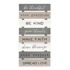 Sonoma Goods For Life® Be Thankful Plank Wall Decor