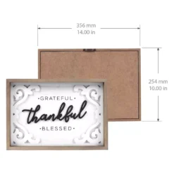 Sonoma Goods For Life® Grateful Thankful Blessed Wall Decor 4 Sonoma Goods For Life® Grateful Thankful Blessed Wall Decor -Sonoma Goods For Life Shop 5635998 ALT2