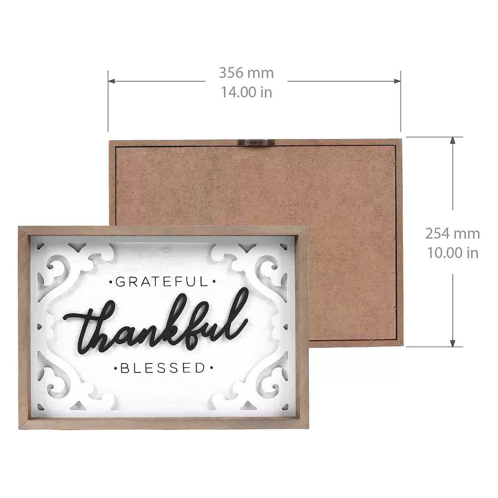 Sonoma Goods For Life® Grateful Thankful Blessed Wall Decor Sonoma Goods For Life® Grateful Thankful Blessed Wall Decor -Sonoma Goods For Life Shop 5635998 ALT2