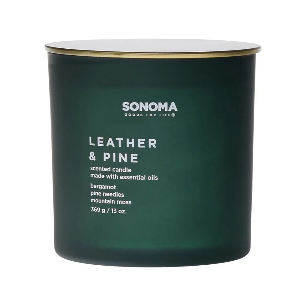 Sonoma Goods For Life® Leather & Pine 13-oz. Candle Jar Sonoma Goods For Life® Leather & Pine 13-oz. Candle Jar -Sonoma Goods For Life Shop 5644202