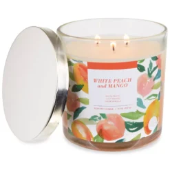 Sonoma Goods For Life® White Peach & Mango 14-oz. Candle Jar 4 Sonoma Goods For Life® White Peach & Mango 14-oz. Candle Jar -Sonoma Goods For Life Shop 5660129 ALT2