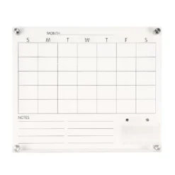 Sonoma Goods For LifeĀ® Acrylic Month Calendar With Small Shelf