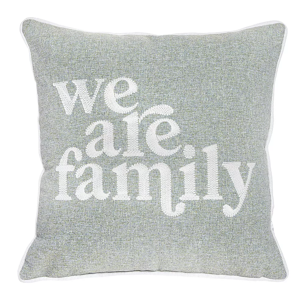 Sonoma Goods For Life® We are Family Ultimate Feather Fill Throw Pillow Sonoma Goods For Life® We Are Family Ultimate Feather Fill Throw Pillow -Sonoma Goods For Life Shop 5678985