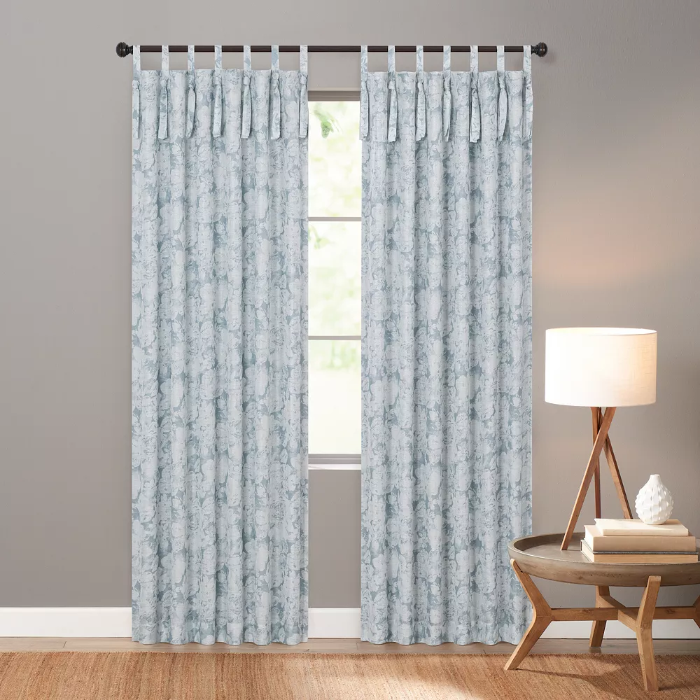 Sonoma Goods For Life® Set of 2 Floral Window Curtain Panels Sonoma Goods For Life® Set Of 2 Floral Window Curtain Panels -Sonoma Goods For Life Shop 5716587 Blue
