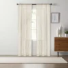 Sonoma Goods For Life® Open Weave Stripe Sheer Set Of 2 Window Curtain Panels 2 Sonoma Goods For Life® Open Weave Stripe Sheer Set Of 2 Window Curtain Panels -Sonoma Goods For Life Shop 5724156 Linen