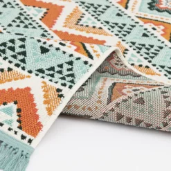 Sonoma Goods For Life® Indoor/Outdoor Coral Multi Geo Stripe Rug 7 Sonoma Goods For Life® Indoor/Outdoor Coral Multi Geo Stripe Rug -Sonoma Goods For Life Shop 5864807 ALT4