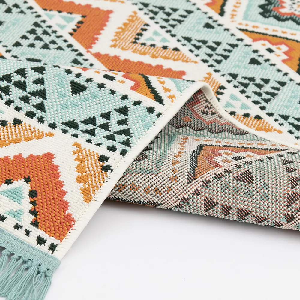 Sonoma Goods For Life® Indoor/Outdoor Coral Multi Geo Stripe Rug Sonoma Goods For Life® Indoor/Outdoor Coral Multi Geo Stripe Rug -Sonoma Goods For Life Shop 5864807 ALT4