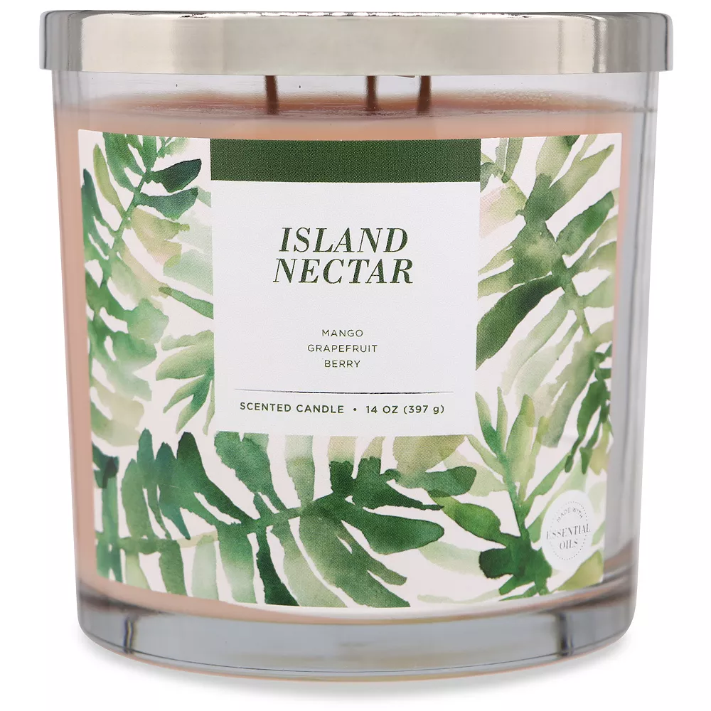 Sonoma Goods For Life® Island Nectar 14-oz. Candle Jar Sonoma Goods For Life® Island Nectar 14-oz. Candle Jar -Sonoma Goods For Life Shop 5877233 ALT2