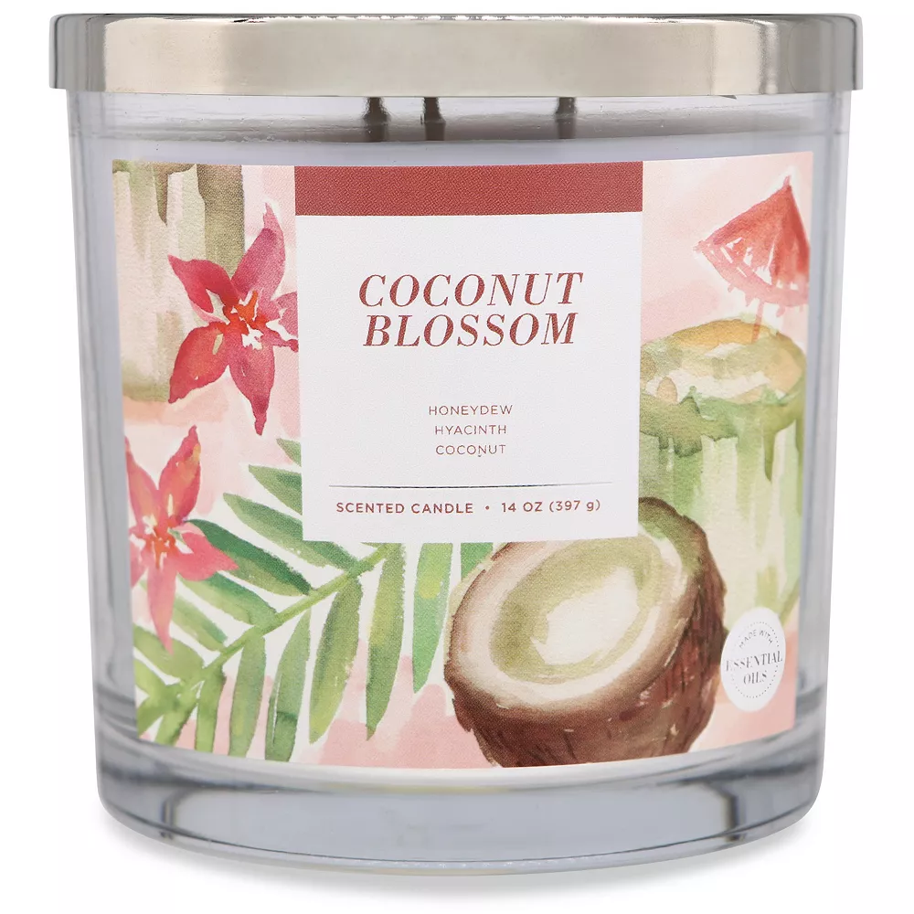 Sonoma Goods For Life® Coconut Blossom 14-oz. Candle Jar Sonoma Goods For Life® Coconut Blossom 14-oz. Candle Jar -Sonoma Goods For Life Shop 5877277 ALT2