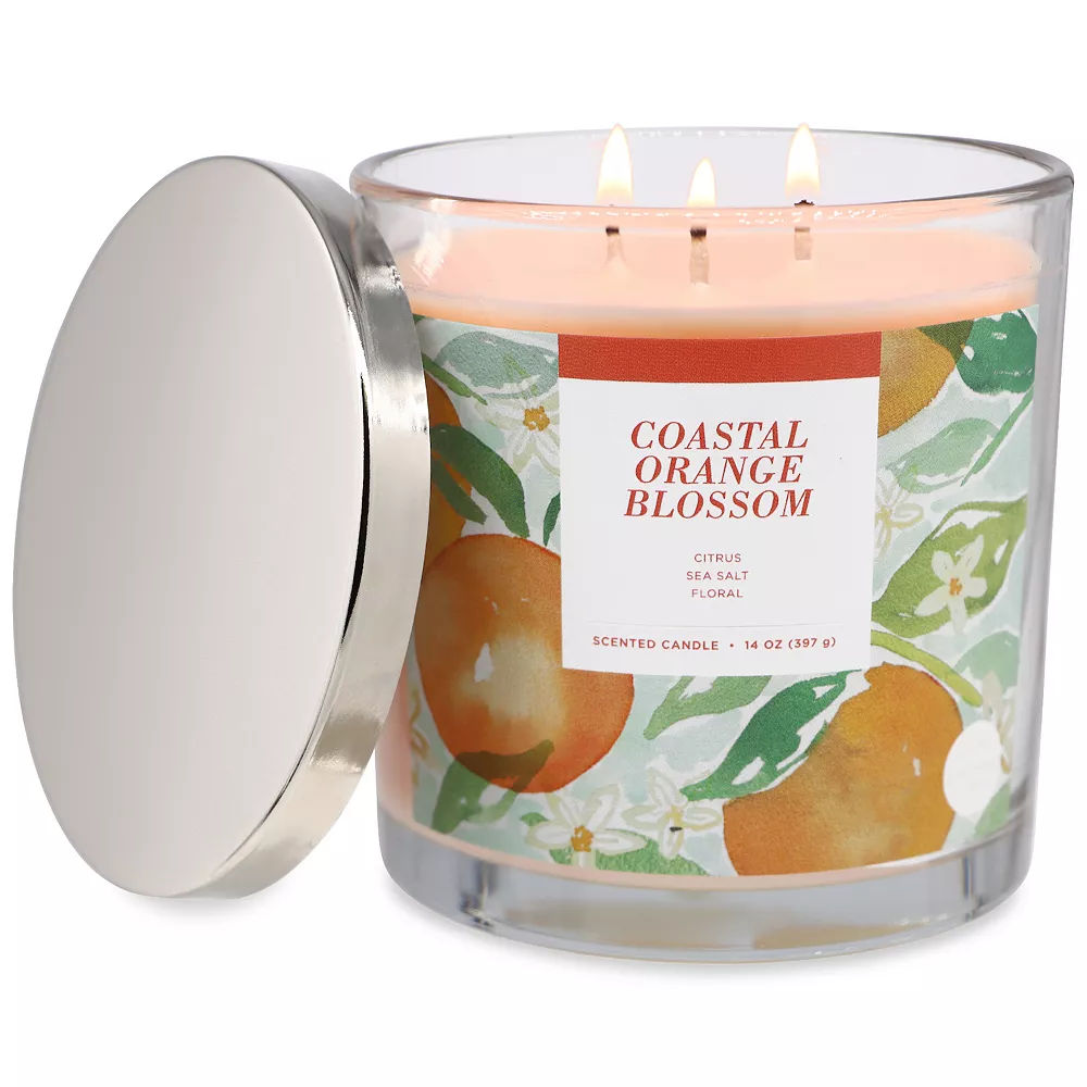 Sonoma Goods For Life® Coastal Orange Blossom 14-oz. Candle Jar Sonoma Goods For Life® Coastal Orange Blossom 14-oz. Candle Jar -Sonoma Goods For Life Shop 5877290