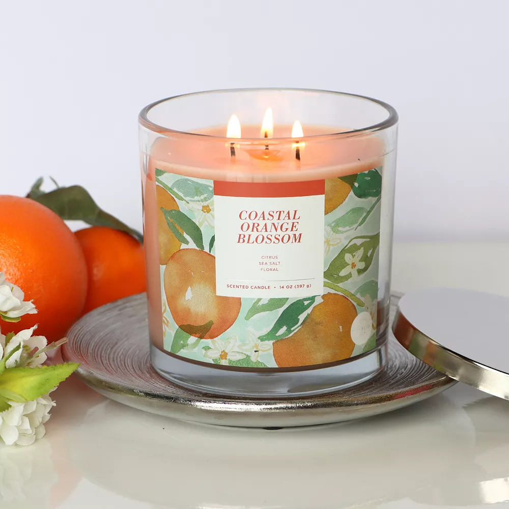 Sonoma Goods For Life® Coastal Orange Blossom 14-oz. Candle Jar Sonoma Goods For Life® Coastal Orange Blossom 14-oz. Candle Jar -Sonoma Goods For Life Shop 5877290 ALT