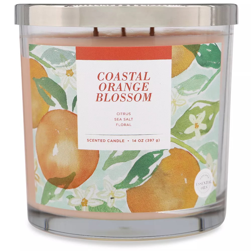 Sonoma Goods For Life® Coastal Orange Blossom 14-oz. Candle Jar Sonoma Goods For Life® Coastal Orange Blossom 14-oz. Candle Jar -Sonoma Goods For Life Shop 5877290 ALT2