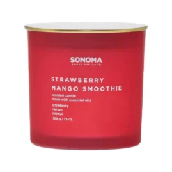 Sonoma Goods For Life® Strawberry Mango Smoothie 13-oz. Candle Jar