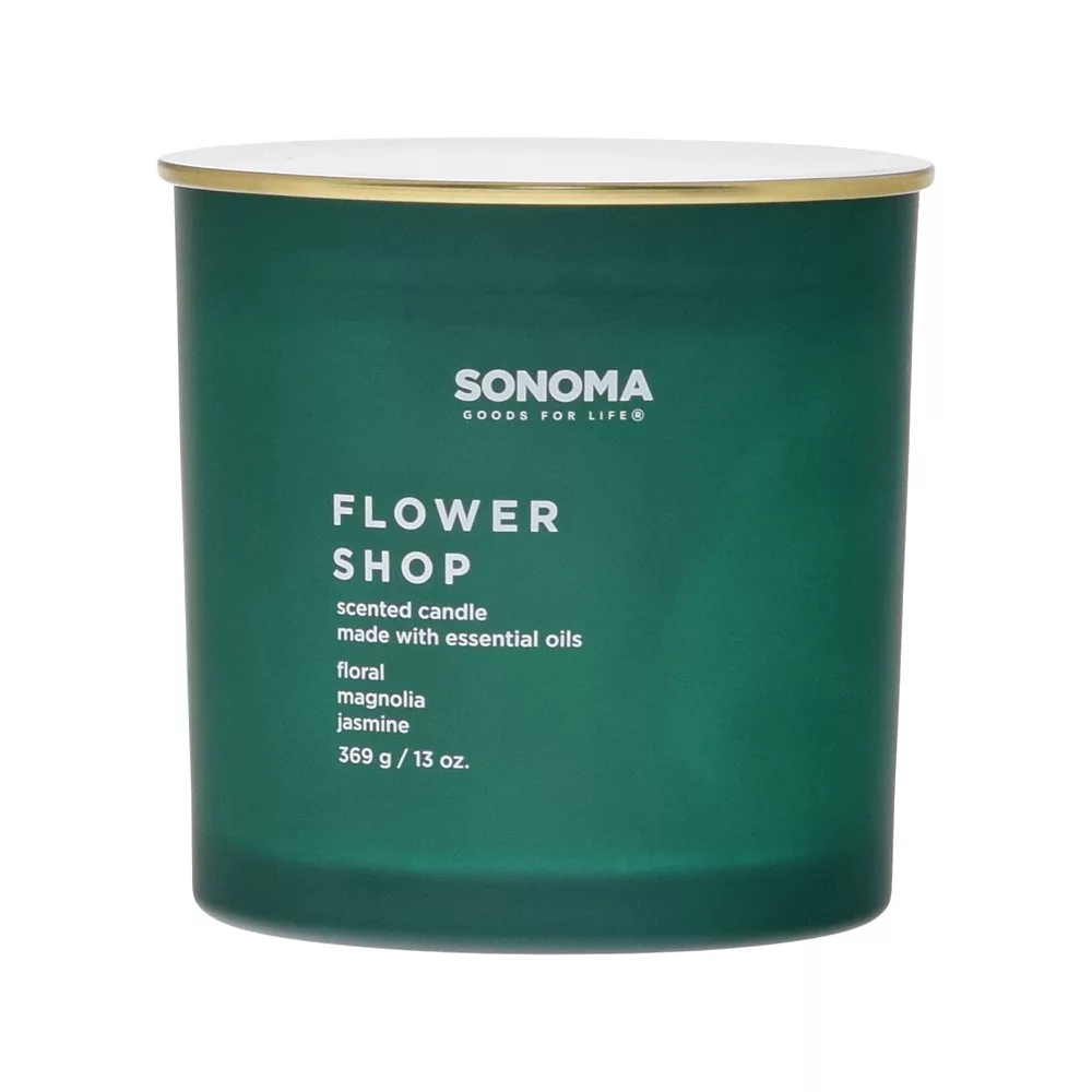Sonoma Goods For Life® Flower Shop 13-oz. Candle Jar Sonoma Goods For Life® Flower Shop 13-oz. Candle Jar -Sonoma Goods For Life Shop 5879791