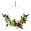 Sonoma Goods For Life® Asymmetrical Artificial Rose Daisy Wreath -Sonoma Goods For Life Shop 5899503