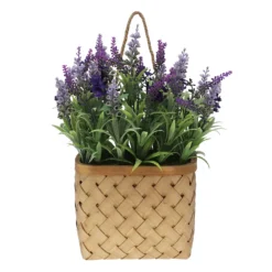 Sonoma Goods For Life® Artificial Lavender Hanging Wall Basket -Sonoma Goods For Life Shop 5899514 ALT2