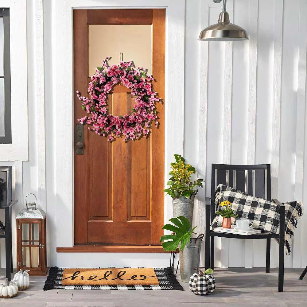 Sonoma Goods For Life® Artificial Cherry Blossom Wreath Sonoma Goods For Life® Artificial Cherry Blossom Wreath -Sonoma Goods For Life Shop 5899521 ALT