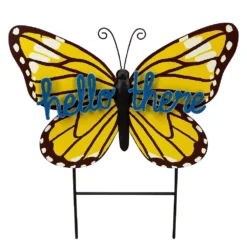 home decoration 18 Sonoma Goods For Life® "Hello There" Butterfly Garden Stake