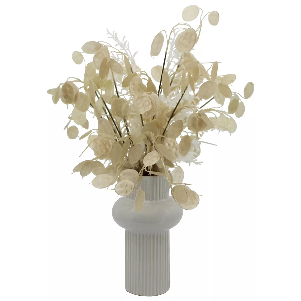 Sonoma Goods For Life® Artificial Lunaria Vase Floor Decor Sonoma Goods For Life® Artificial Lunaria Vase Floor Decor -Sonoma Goods For Life Shop 5902368