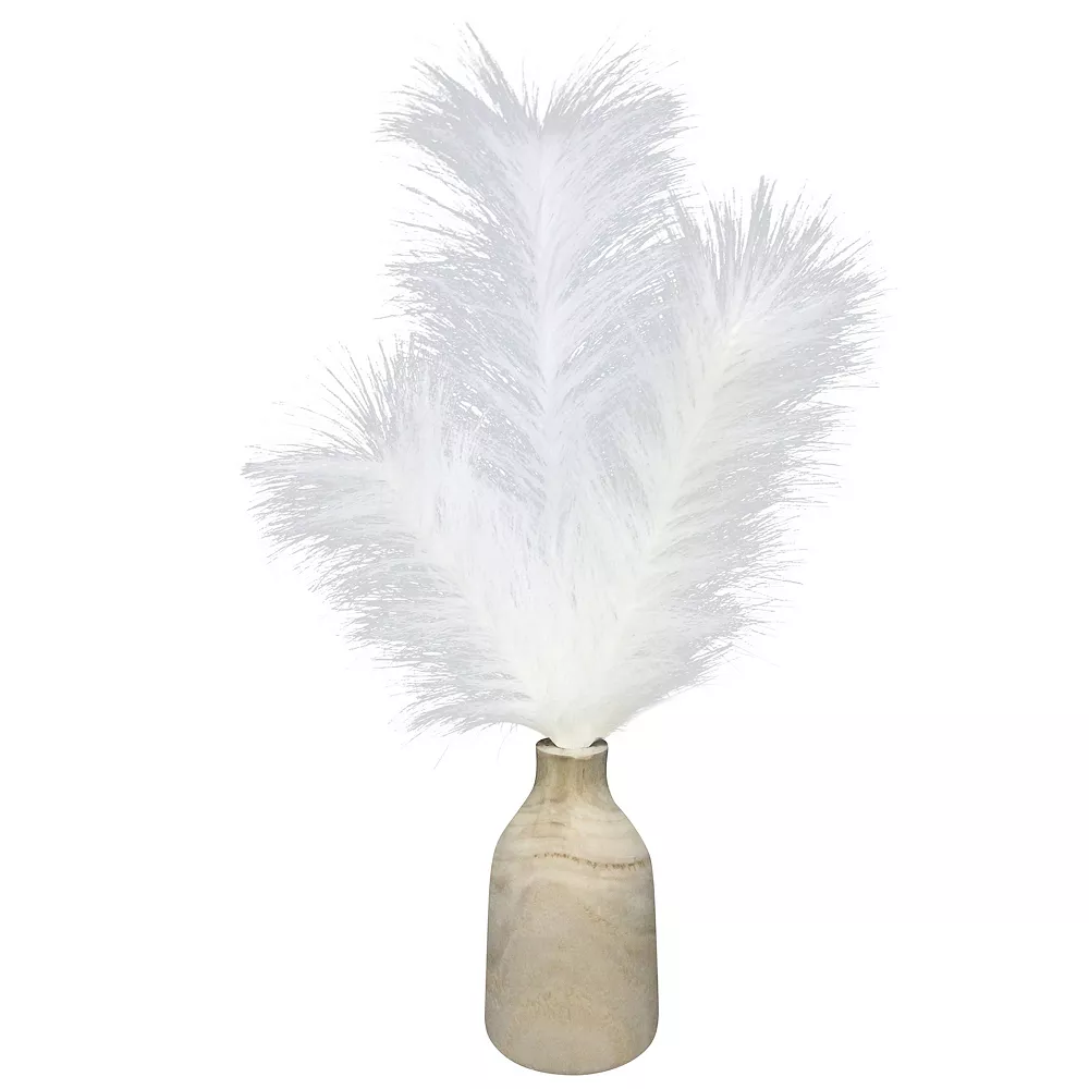 Sonoma Goods For Life® Artificial Pompas Grass In Wood Vase Floor Decor Sonoma Goods For Life® Artificial Pompas Grass In Wood Vase Floor Decor -Sonoma Goods For Life Shop 5902389