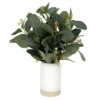 Sonoma Goods For Life® Artificial Eucalyptus In Ceramic Vase -Sonoma Goods For Life Shop 5902783